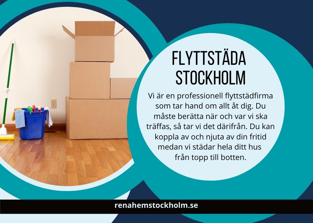 Flyttstäda Stockholm